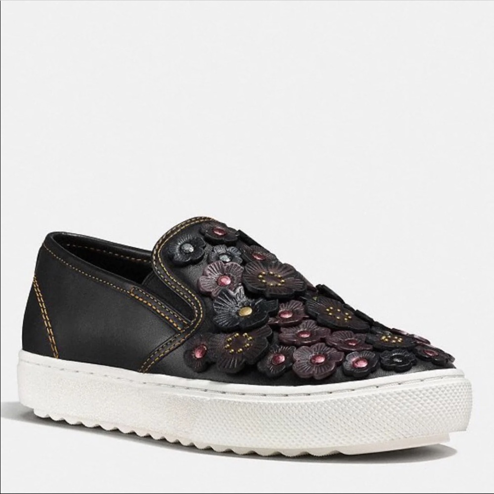 Coach tea rose shoes